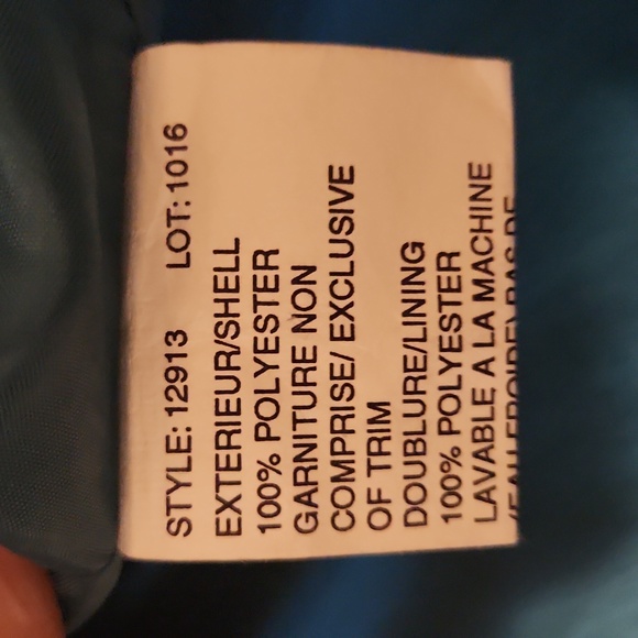 Vintage D'ALLAIRD'S teal full length trench coat. Size 12 - Picture 11 of 11